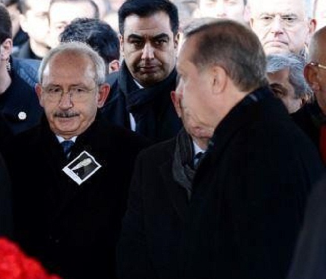 Ərdoğan Kılıçdaroğluna salam vermədi